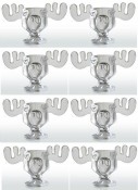 Moose Mugs - Set of 8