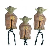 Yoda Christmas Lights. May the Force be with you!