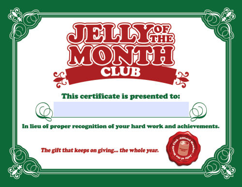 Christmas Vacation Jelly of the Month Club